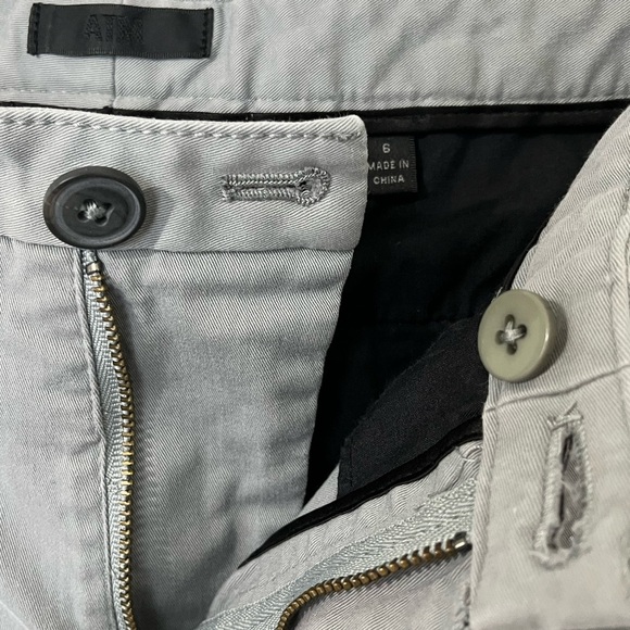 ATM Twill Moto Pants Gray - Picture 4 of 6